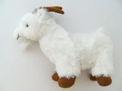 Produktbild von Plüschtier Ziege 16cm Stofftiere Kuscheltiere Ziege Geiß Geissbock Zicke Zicklein