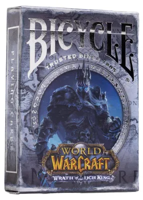 Produktbild von Bicycle® Kartendeck - World of Warcraft Wrath of the Lich King Kartenspiel Spielkarten Pokerkarten WoW Single Deck