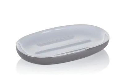 Image de KELA Porte-savon ISABELLA en céramique gris-brun KL-20504