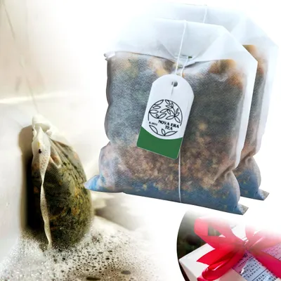 Obrázek produktu pro NOVA ERA TEA Přírodní ručně vyráběný čaj do koupele | Aromaterapie, přírodní ingredience | Sůl, esenciální oleje, bylinky (Les)