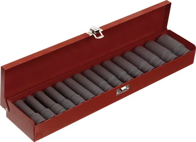 Image de WGB Jeu de douilles à choc 3316 MK DIN 3129 1/2" carré 19 pièces
