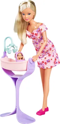 Produktbild von Puppe Baby mit Zubehör Simba Steffi Love
