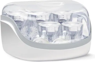Produktbild von Famanu Mikrowellensterilisator - Schnell und effizient für Babyflaschen