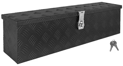 Immagine prodotto di Cassetta degli attrezzi in alluminio con coperchio e chiusura