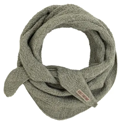 Produktbild von Knit Factory Yuna Mini Dreiecksschal - Urban Green - 125x35 cm
