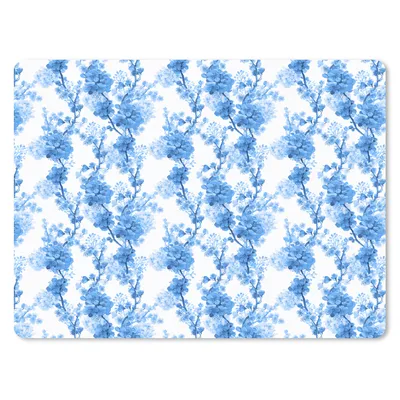 Produktbild von MuchoWow® Mauspad Mousepad Blumen - Blau - Hortensie 40x30 cm - Mousepads - Maus Mat - Pad - Mausunterlage - Anti Rutsch