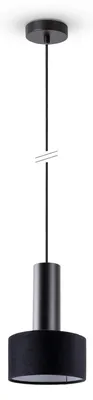 Produktbild von Pendelleuchte Wohnzimmer Hängeleuchte Stoffschirm Esszimmer Modern GU10