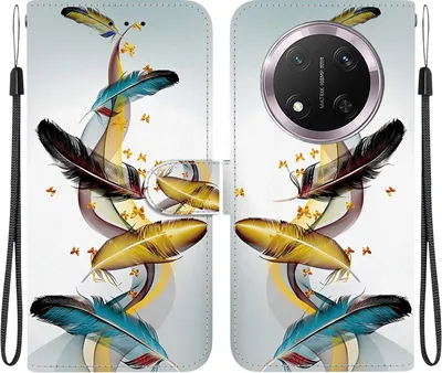Immagine prodotto di Per Honor Magic 7 Lite / X9c Custodia a portafoglio in Pelle finta con motivo decorativo
