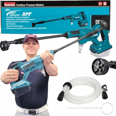 Produktbild von Makita Hochdruckreiniger 18V 24 Bar 2 Modi, Selbstansaugung, Akkubetrieben