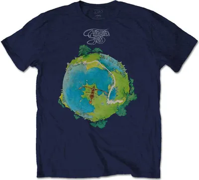Obrázok produktu pre Yes Fragile Navy Blue M Tričko