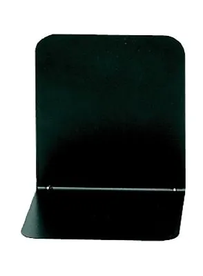 Produktbild von Buchstützen, Metall, Schwarz, (L/B/H) 125/140/140 mm, VE = 1 Paar
