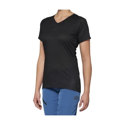 Produktbild von 100% SPEEDLAB Kurzarm Fahrradtrikot - AIRMATIC W - Schwarz L