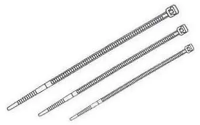 Obrázek produktu pro GR-Kabel PV-938, Polyamid, 160 mm, 2,5 mm, 100 kusů