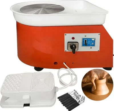 Produktbild von Elektrický hrnčířský kruh, příkon 280 W, rychlost 0-300 otáček za minutu, průměr kotouče 25 cm