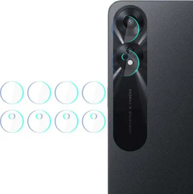 Produktbild von 3mk Hybridglas Lens Protection für Oppo A78 5G Kamera Objektiv Kameralinse 0,16mm 6H (4 Stück)
