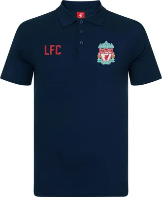 Productafbeelding van Liverpool FC - Poloshirt voor jongens, model GF695 (maat 122) (donker marineblauw)
