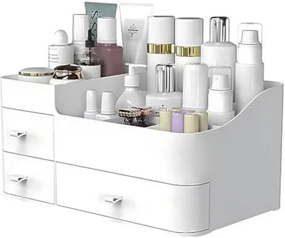 Immagine prodotto di Portatrucchi con cassetti, elegante porta-gioielli e porta-cosmetici