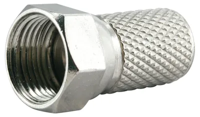 Produktbild von Schwaiger FST7008 531, F-Typ, Silber, Metall, 8 Stück(e)