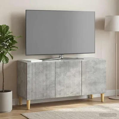 Immagine prodotto di Mobili TV vidaXL 99 x 34,5 x 50 cm Grigio cemento, materiale a base di legno