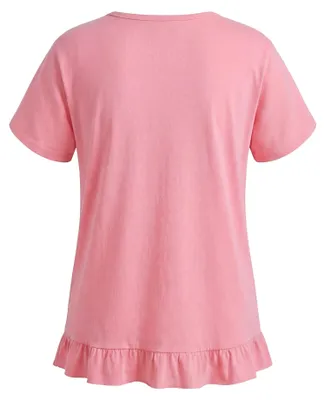 Produktbild von TEYLON damen t-shirt - rosa, XL