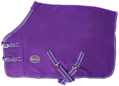 Pferde-Fleecedecke, lila, 5'0", Reise-Stalldecke
