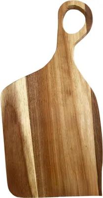 Produktbild von Schneidebrett aus Holz, Wurstbrett, Gemüse-Schneidebrett, dekoratives Vorspeisen-Servierbrett für die Küche
