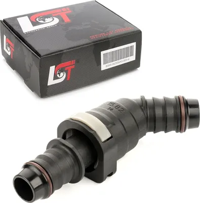 Produktbild von Schnellkupplung mit Gegenstück Set Kraftstoffleitung abgewinkelt 15,82 - 16 mm