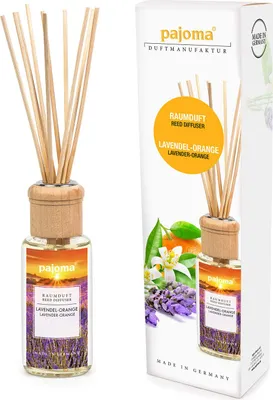 Produktbild von pajoma® Raumduft 100 ml inkl. Duftstäbchen, Lavendel-Orange