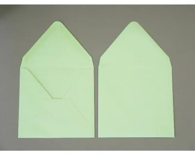 Produktbild von Briefumschläge 160x160mm 120g/qm gummiert VE=100 Stück pistazie