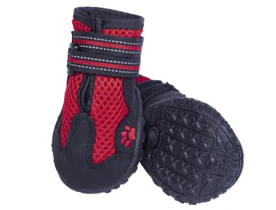 Produktbild von Nobby Hundeschuh "Runners Mesh" 2 St rot Größe: XL (7) , L: 71 mm; B: 66 mm, 75994-01