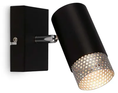Produktbild von Spotlight, black-chrome matt, excl. 1xGU10/max.9W