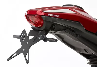 Produktbild von PROTECH Kennzeichenhalterset inkl. Reflektor und Kennzeichenbeleuchtung fÃ1/4r CB1000R SC80 für CB1