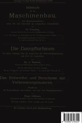 Produktbild von Theorie und Practische Berechnung der Heissdampfmaschinen