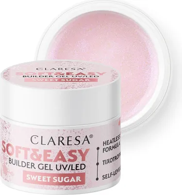 Obrázek produktu pro Claresa stavební gel Soft&Easy gel sladký cukr 45g