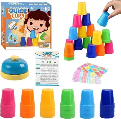 Productafbeelding van Stapeltoren Speelgoed voor Baby's en Kinderen - Ontwikkelings- en Leerspel
