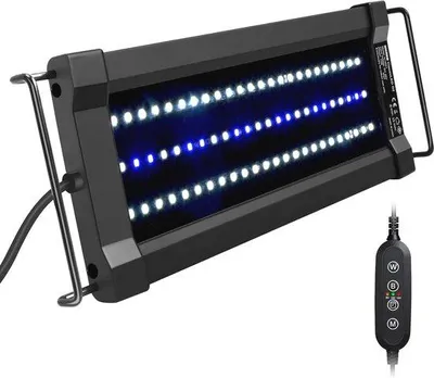 Obrázok produktu pre LED osvetlenie akvária s efektom mesačného svitu – vodotesné, 30–43 cm, biele, LED