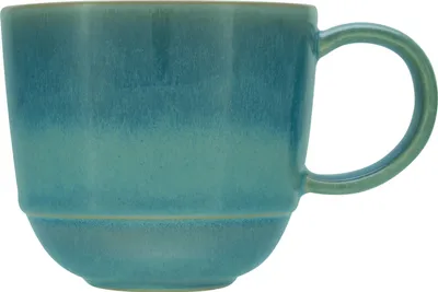 Produktbild von Kaffeetasse - Hellblau - 360 ml - Steinzeug - mit Reaktivglasur