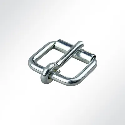 Produktbild von Lysel Rollschnalle verzinkt, (BxL) 28x35mm in Grau (10 Stück)