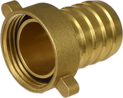 Produktbild von Agora-Tec®  Messing Schlauchtülle Schlauchverschraubung 1 Zoll IG auf 1 Zoll Schlauchtülle (25,4mm)