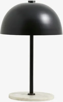 Produktbild von Tischlampe KITA – Schwarz mit Marmorständer