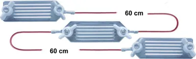 Produktbild von AKO 3-Fach Verbindungskabel für Band bis 40 mm, Edelstahl