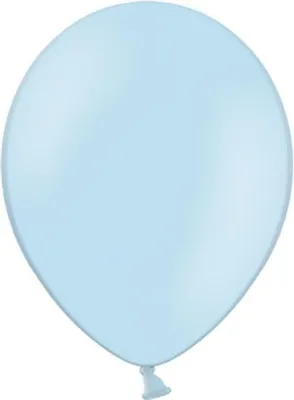 Immagine prodotto di Palloncini 23 cm, azzurro pastello (1 confezione / 100 pezzi)
