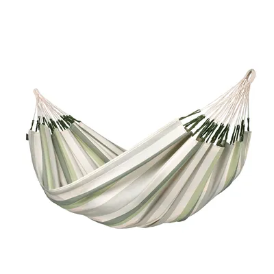 Produktbild von LA SIESTA Brisa, Hängende Hängematte, 160 kg, 2 Person(en), Grün, Grau, Weiß, Kolumbien, 1600 mm