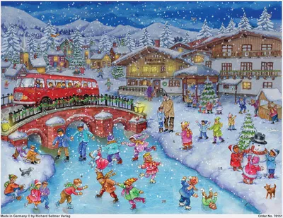 Produktbild von Adventskalender "Spiel und Spass im Schnee"