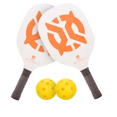 Produktbild von ONIX Pickleball Set Recruit Starter Kit- bestehend aus 2 Schlägern und 2 Bällen