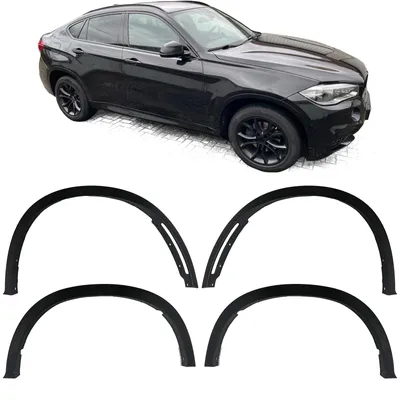 Radlauf Kotflügel Verbreiterung Radlaufblenden für BMW X6 F16 ab 2014-2019