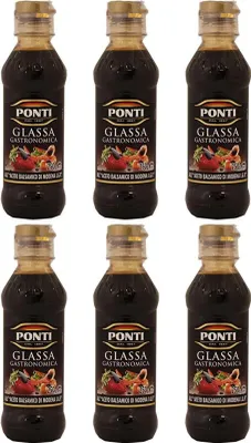 Produktbild von 6x Ponti Aceto Balsamico di Modena Balsamico-Essig sauce Würzsaucen 250ml