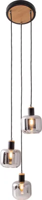 Image de Fumoso Lampe à suspendre E14 noire