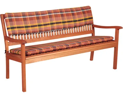 Produktbild von Bankauflage Sitz 2-er 100 % Polyester orange