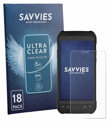 Produktbild von 18x Für Stonex S60 Schutzfolie Savvies Displayschutz Display Schutz Folie Klar Transparent
